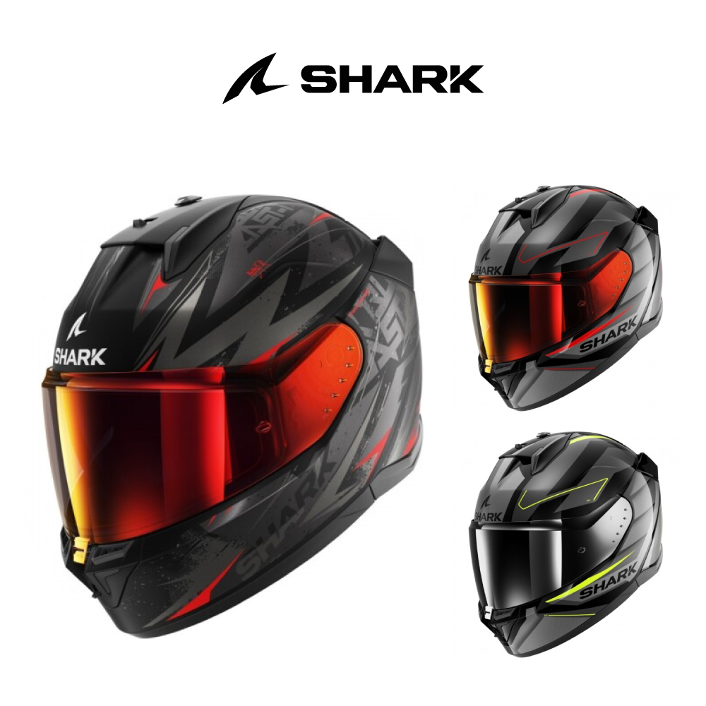 샤크헬멧 D-SKWAL 3 BLANK 단색 카본 풀페이스 바이크 오토바이 헬멧 하이바