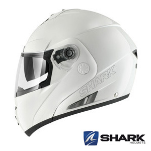 샤크헬멧 OPENLINE SOLID WHITE 카본 풀페이스 바이크 오토바이 헬멧 하이바